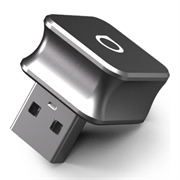 Ottocast CP88-T Mini Cube trådløs CarPlay- og Android Auto-adapter - grå