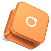 Ottocast CP88-T Mini Cube trådløs CarPlay- og Android Auto-adapter - orange