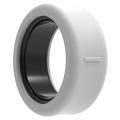 Oura Ring 5, Samsung Galaxy Ring Anti-ridse silikone cover - Størrelse: 12/13 - Hvid