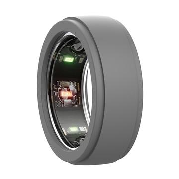 Oura Ring Gen3 Anti-ridse silikone cover - Størrelse: 6/7/8/9 - Mørkegrå