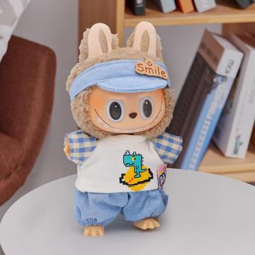 Tøjsæt til Labubu Doll 17cm - 3 stk. - Afslappet tøj
