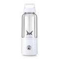 P2028R 500ml bærbar blender / genopladelig saftpresserbeholder - hvid