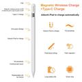 P24 Pro Magnetisk opladet pen til iPad - Hvid
