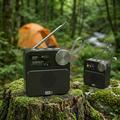 P2D bærbar DAB+-radio med Bluetooth 5.0 - 1.47" - sort