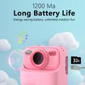 P79 Instant Print-kamera til børn - Dobbelt objektiv, 1080P, 32GB - Pink