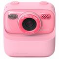 P79 Instant Print-kamera til børn - Dobbelt objektiv, 1080P, 32GB - Pink