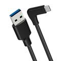 PQ102 Højhastigheds-USB-C-kabel til PC-VR til Meta Quest 2/3/3S - 1.5m/10Gbps - Sort