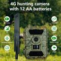 PR902LTE 4G-vildtkamera / jagtkamera med tredobbelt PIR-detektion - camouflage