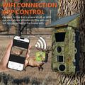PR903W 5K WiFi-solcellekamera til vildtfotografering med PIR-bevægelsessensor - camouflage
