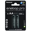 Panasonic Eneloop Pro BK-3HCDE/2CP Genopladelige AA-batterier 2500mAh - 2 stk.