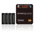 Panasonic Eneloop Pro Genopladelige AA Batterier BK-3HCDE/4LE - 2500mAh - 1x4