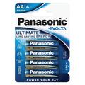 Panasonic Evolta LR6/AA Alkaline-batterier