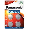 Panasonic Mini CR2032 Batteri 3V - 4 Stk.