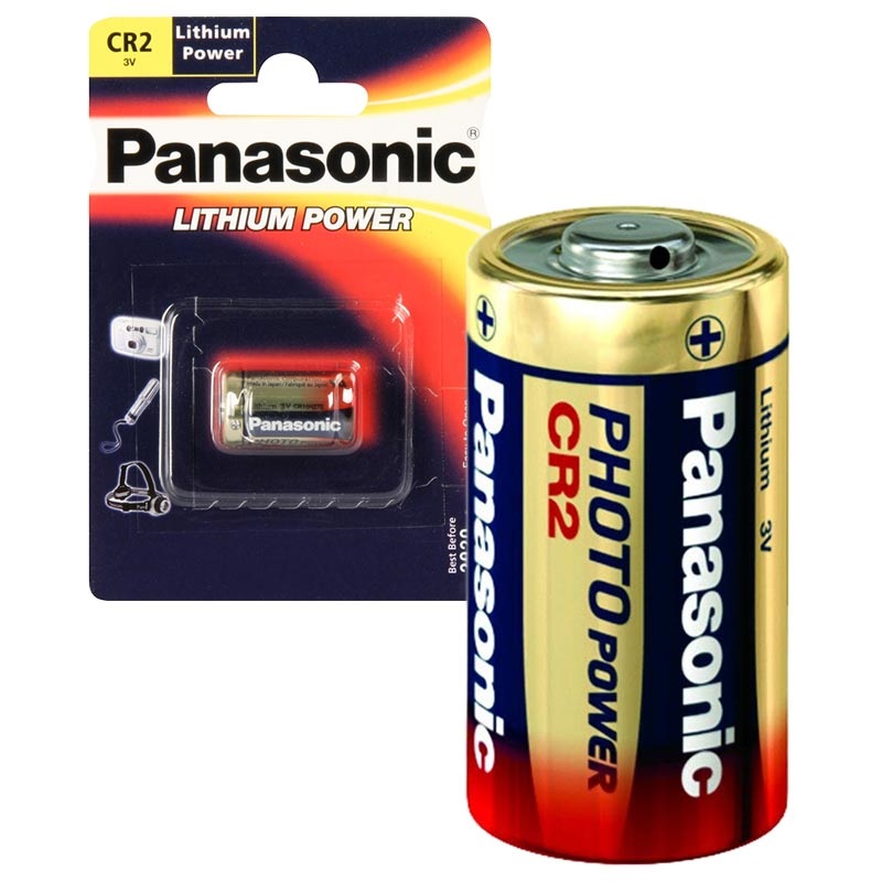Manners dobbelt Skære af Panasonic Photo Power CR2 Batteri CR-2L/1BP