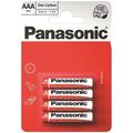 Panasonic R03RZ/4BP Zink-Carbon AAA Battteries - 4 stk.