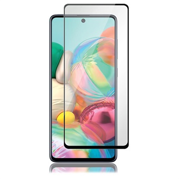 Panzer Silicate Samsung Galaxy A72 Full-Fit Hærdet Glas - Sort