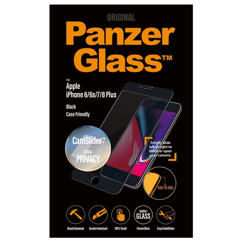 Postnummer monarki meget fint PanzerGlass CF Privacy iPhone 6/6S/7/8 Plus Panserglas