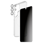 Samsung Galaxy S26 Ultra PanzerGlass Care 3-i-1 privatlivspakke - gennemsigtig