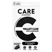 Samsung Galaxy A17/M17 PanzerGlass Care Feature Pung etui med stativ - Sort