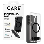 Samsung Galaxy S26+ PanzerGlass Care Kickstand Cover - MagSafe-kompatibel - Klar / Sort