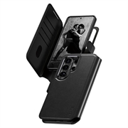 Samsung Galaxy S26 Ultra PanzerGlass Care Tango 2-i-1 pungetui - MagSafe-kompatibel - Sort