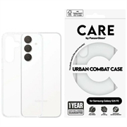 Samsung Galaxy S25 FE PanzerGlass Care Urban Combat Cover - Gennemsigtig