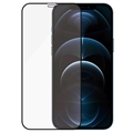 iPhone 12 Pro Max PanzerGlass AntiBacterial Skærmbeskyttelse Hærdet Glas - 9H - Case Friendly - Sort Kant