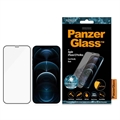 iPhone 12 Pro Max PanzerGlass AntiBacterial Skærmbeskyttelse Hærdet Glas - 9H - Case Friendly - Sort Kant
