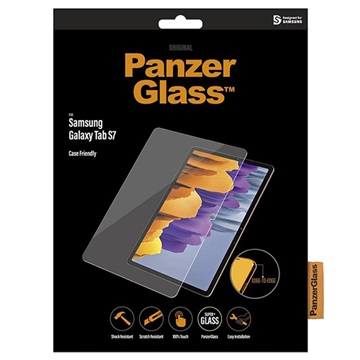 PanzerGlass Case Friendly Samsung Galaxy Tab S7/S8 Hærdet glas - Klar
