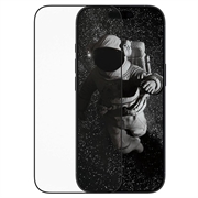 iPhone 17/16 Pro PanzerGlass Ceramic II Protection Ultra-Wide Fit EasyAligner Skærmbeskyttelse Hærdet Glas - 9H - Sort kant