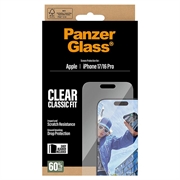 iPhone 17/16 Pro PanzerGlass Classic Fit EasyAligner Skærmbeskyttelse Hærdet Glas - 9H