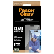 iPhone 17 Pro PanzerGlass Classic Fit EasyAligner Skærmbeskyttelse Hærdet Glas - 9H