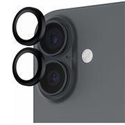 iPhone 17/16/16 Plus PanzerGlass Hoops Kameralinsebeskytter - Sort