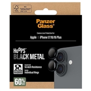 iPhone 17/16/16 Plus PanzerGlass Hoops Kameralinsebeskytter - Sort