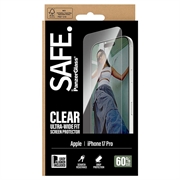 iPhone 17 Pro PanzerGlass Safe Ultra-Wide Fit Skærmbeskyttelse Hærdet Glas - 9H - Klar