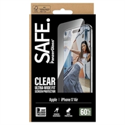 iPhone Air PanzerGlass Safe Ultra-Wide Fit Skærmbeskyttelse Hærdet Glas - 9H - Klar