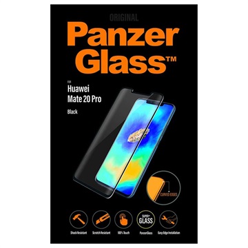PanzerGlass Huawei Mate 20 Pro Hærdet glas - Sort