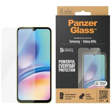 Samsung Galaxy A05s PanzerGlass Ultra-Wide Fit Skærmbeskyttelse Hærdet Glas - 9H
