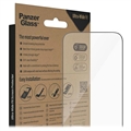PanzerGlass Ultra-Wide Fit iPhone 14 Pro Hærdet Glas - Sort