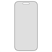 iPhone 17 Pro PanzerGlass Ultra-Wide Fit EasyAligner 2-Way Privacy Skærmbeskyttelse Hærdet Glas - 9H - Sort kant