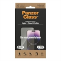 iPhone 14 Pro Max PanzerGlass Ultra-Wide Fit EasyAligner Hærdet Glas - Sort Kant