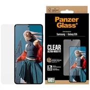 Samsung Galaxy S26 PanzerGlass Ultra-Wide Fit EasyAligner Skærmbeskyttelse Hærdet Glas - Gennemsigtig