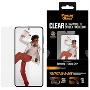 Samsung Galaxy S26+ PanzerGlass Ultra-Wide Fit m. FastFit In-A-Box Skærmbeskyttelse Hærdet Glas - 9H - Klar