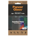PanzerGlass Ultra-Wide Fit Privacy iPhone 14 Pro Max Hærdet Glas - Sort