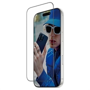 iPhone 17 Pro PanzerGlass Ultra-Wide Fit m. FastFit In-A-Box Skærmbeskyttelse Hærdet Glas - 9H - Sort kant