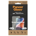 iPhone 13/13 Pro/14 PanzerGlass Ultra-Wide Fit EasyAligner Hærdet Glas - Sort Kant