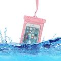 Pastel flydende vandtæt universaltaske - 6.5" - pink