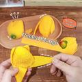 Kuorittava mango-dumpling squishy-legetøj til børn og voksne