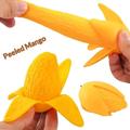 Kuorittava mango-dumpling squishy-legetøj til børn og voksne