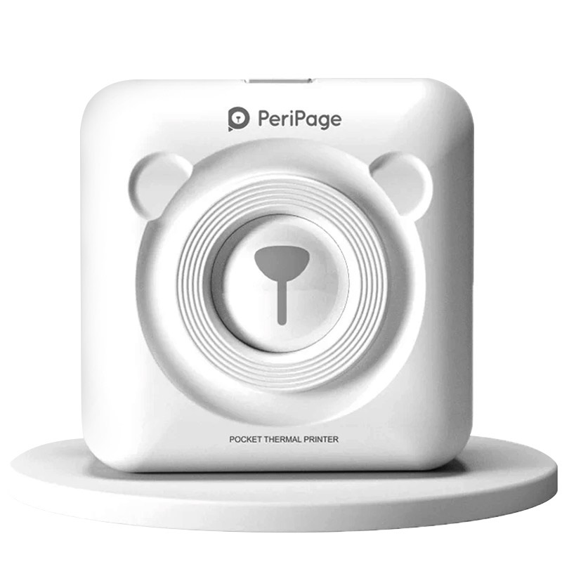 PeriPage Bluetooth Lomme Printer - Hvid